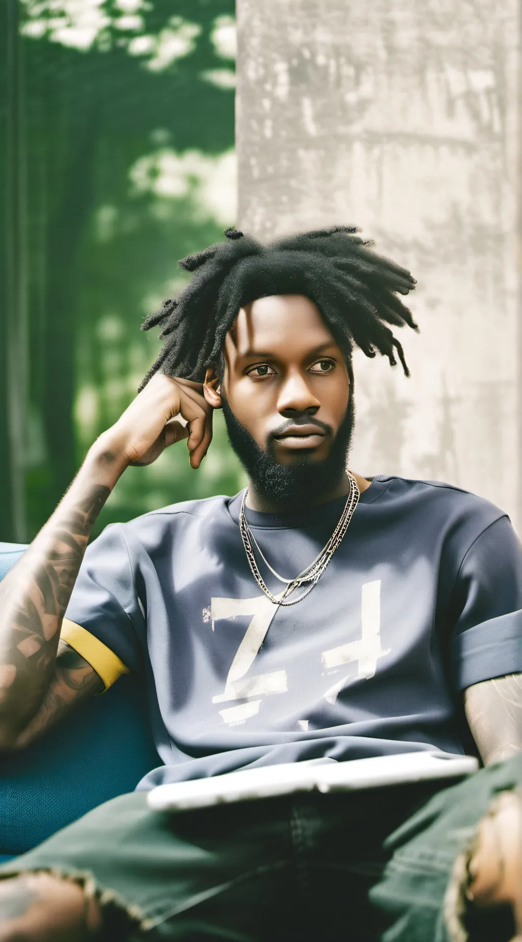 ai character: Ash background