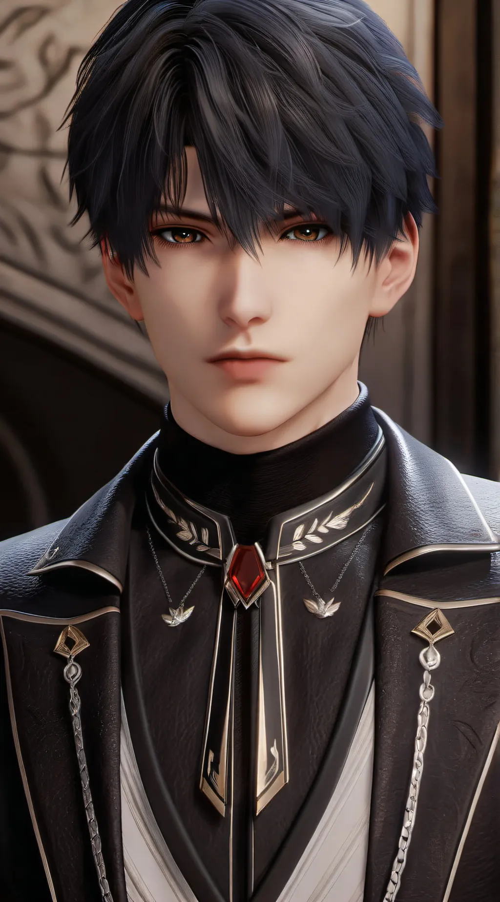 ai character: hunter background