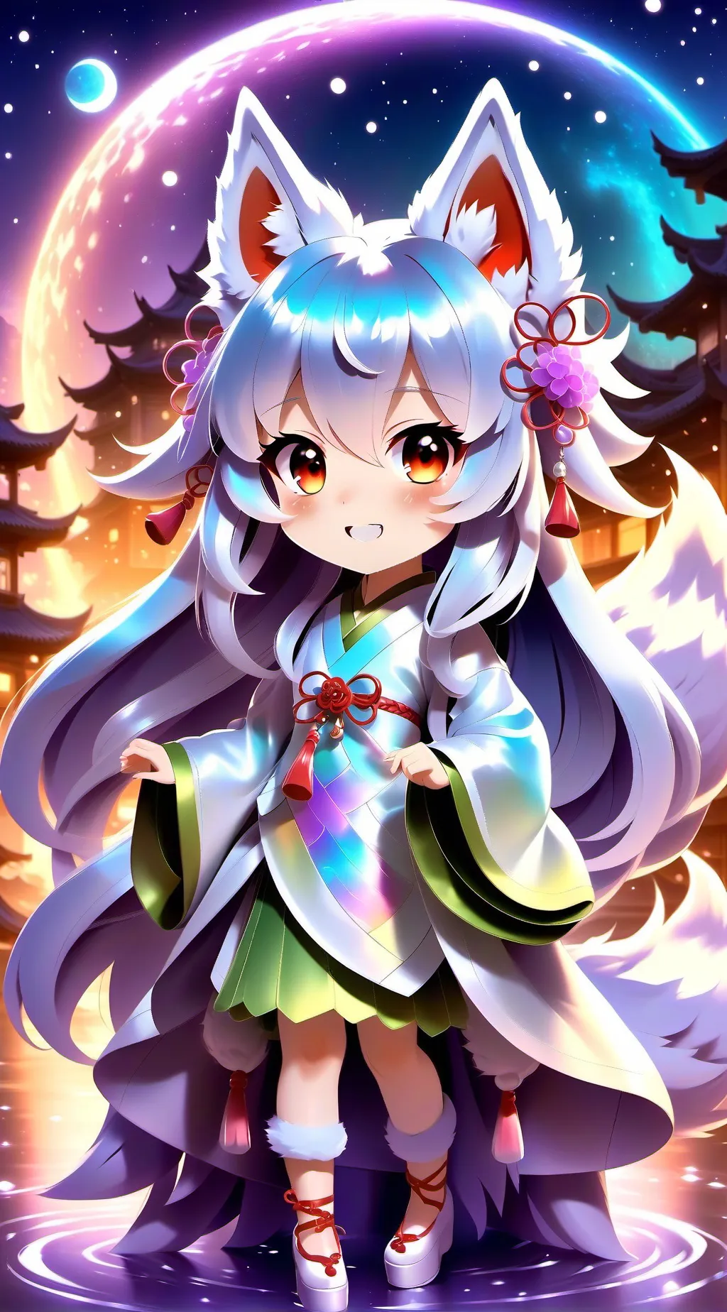 ai character: Hybrid shop  background