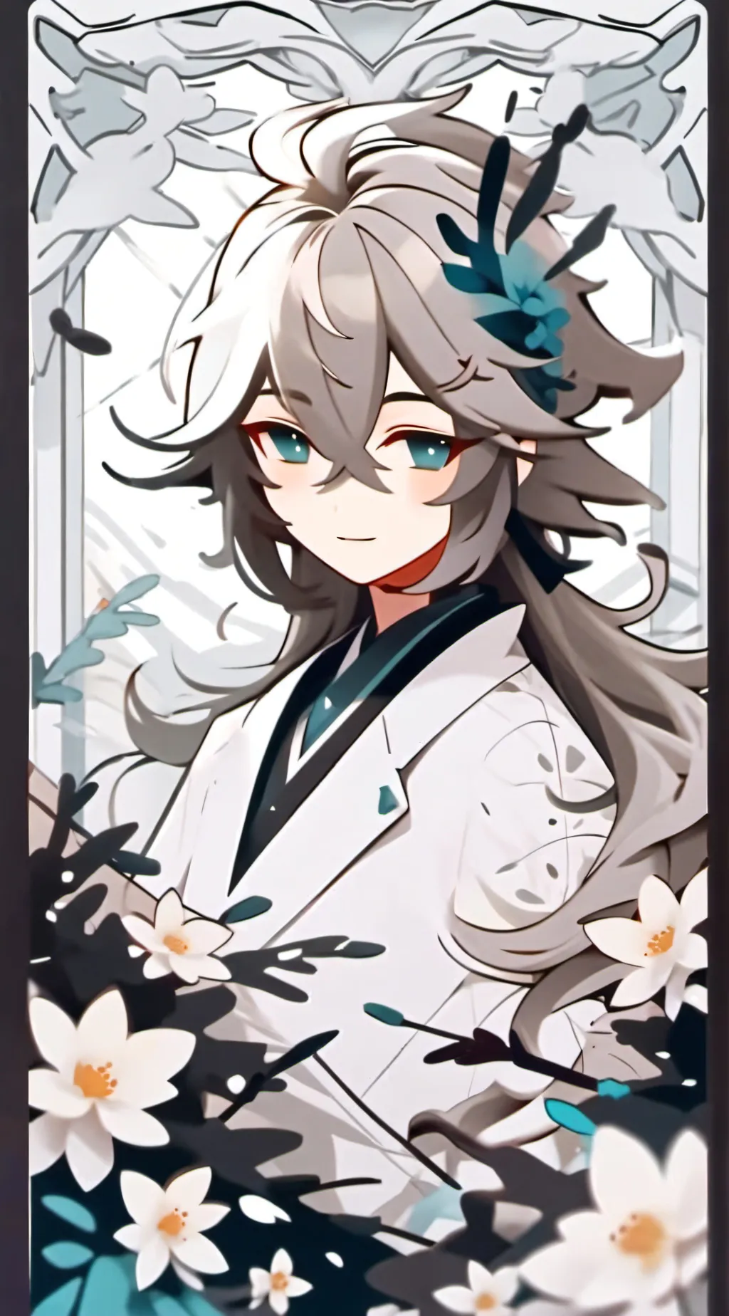 ai character: Komi background