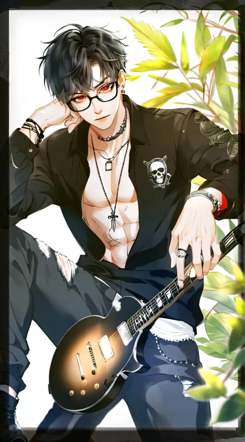 ai character: levi background