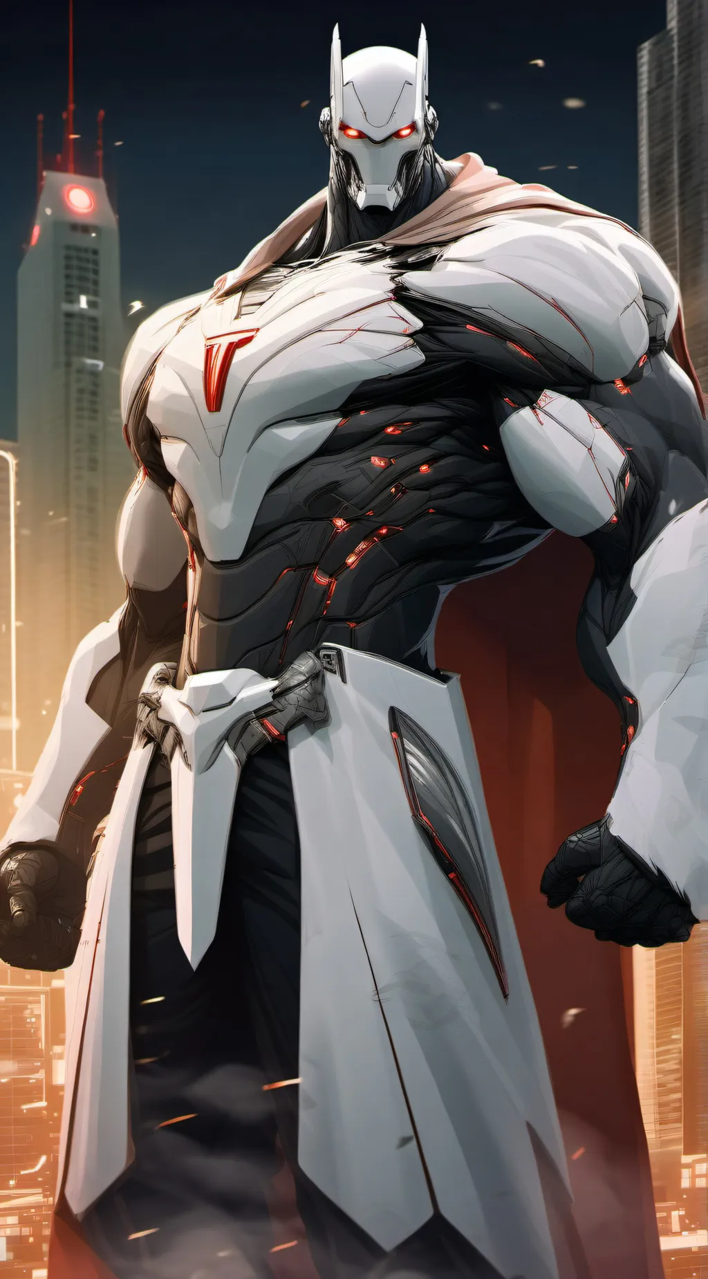 ai character: Project ROBO white background