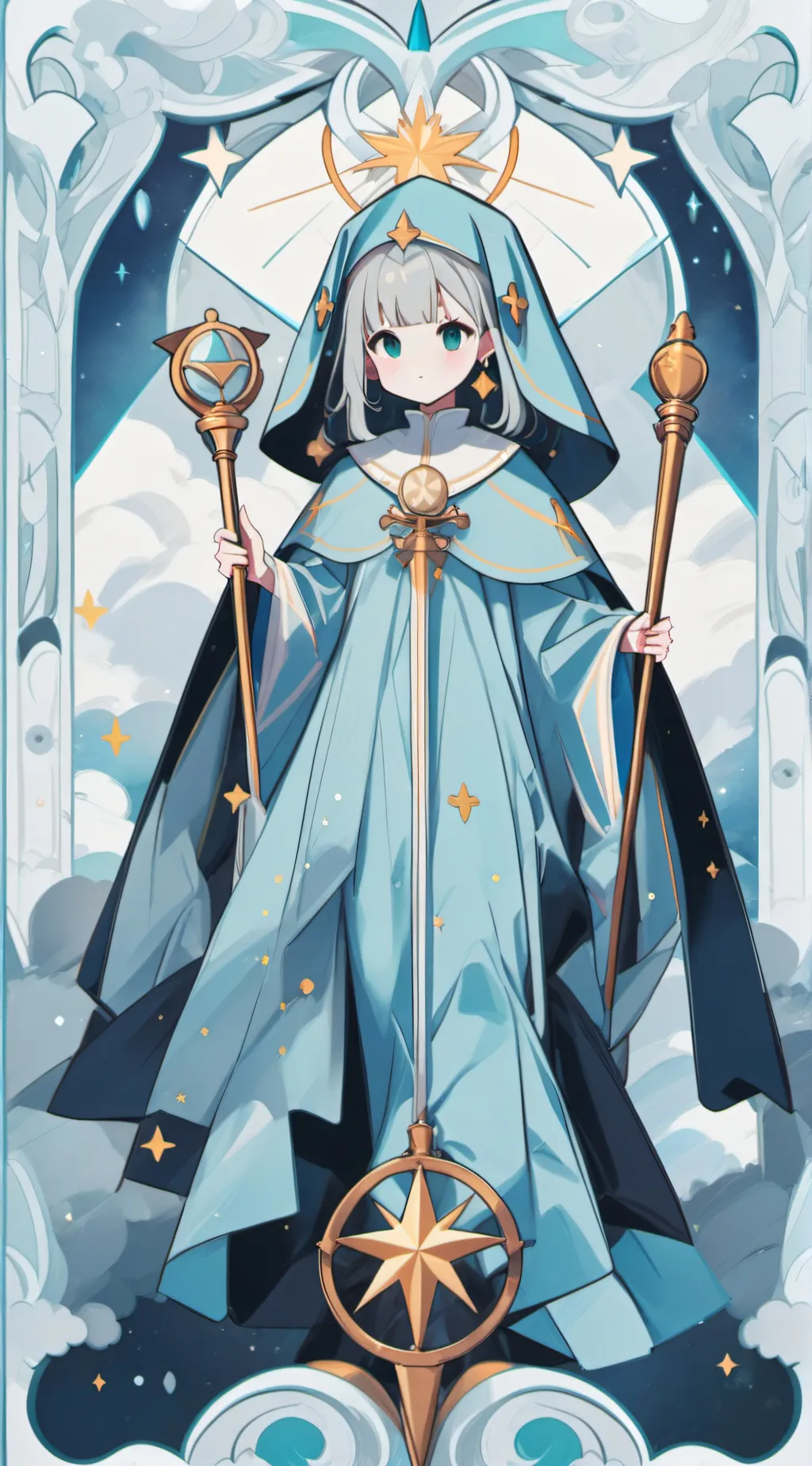 ai character: Aria background
