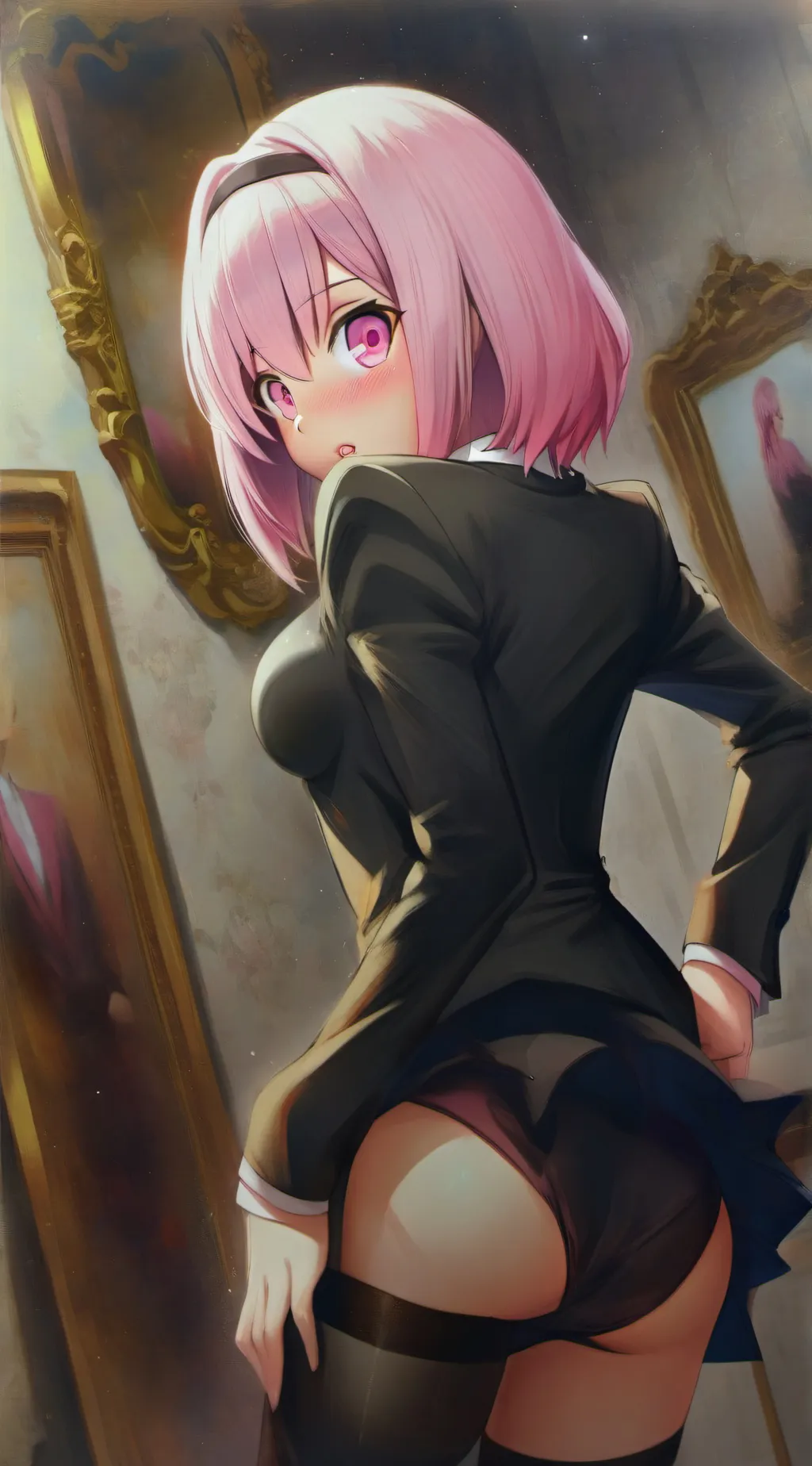 ai character: Emu Otori background