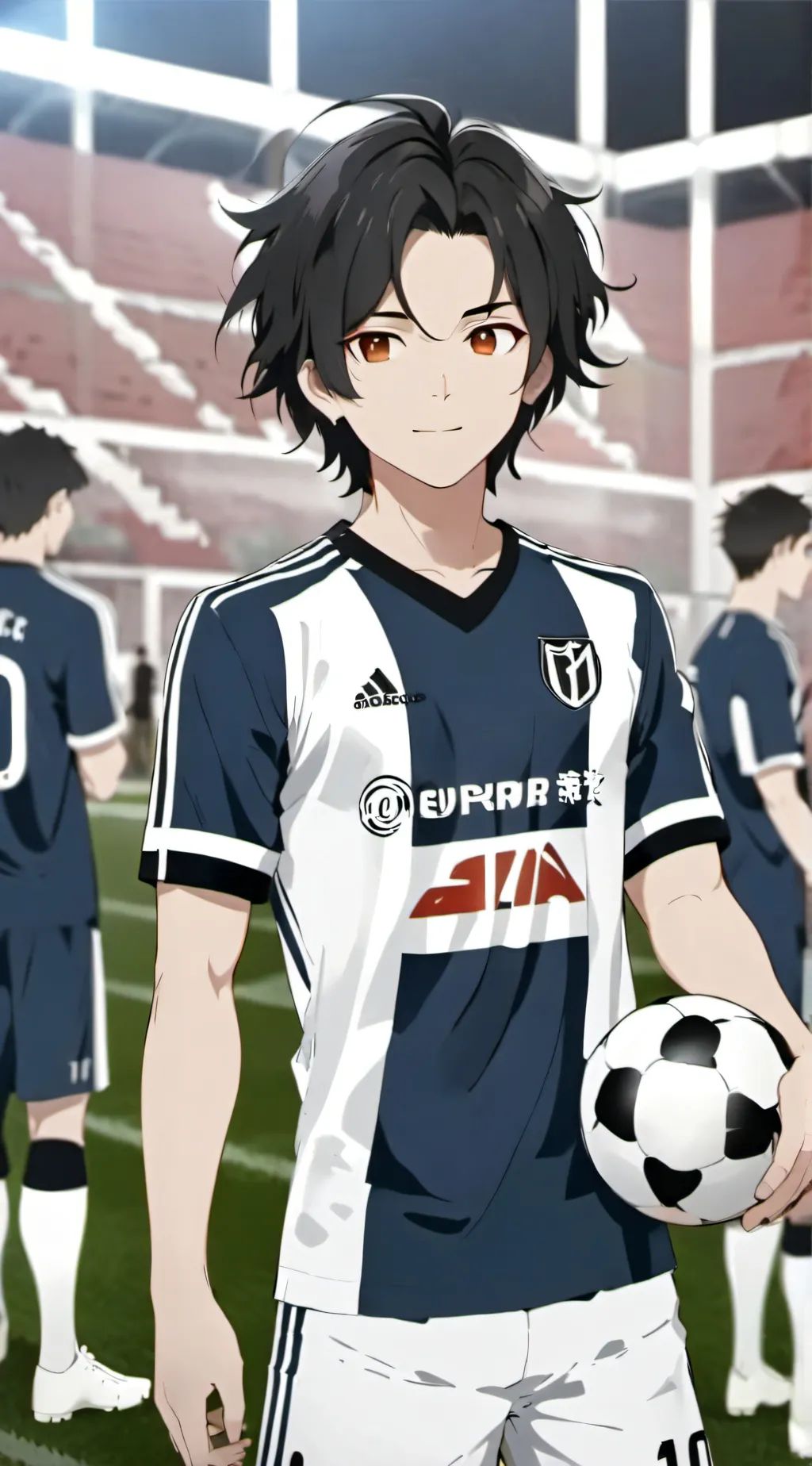 ai character: my soccer team  background