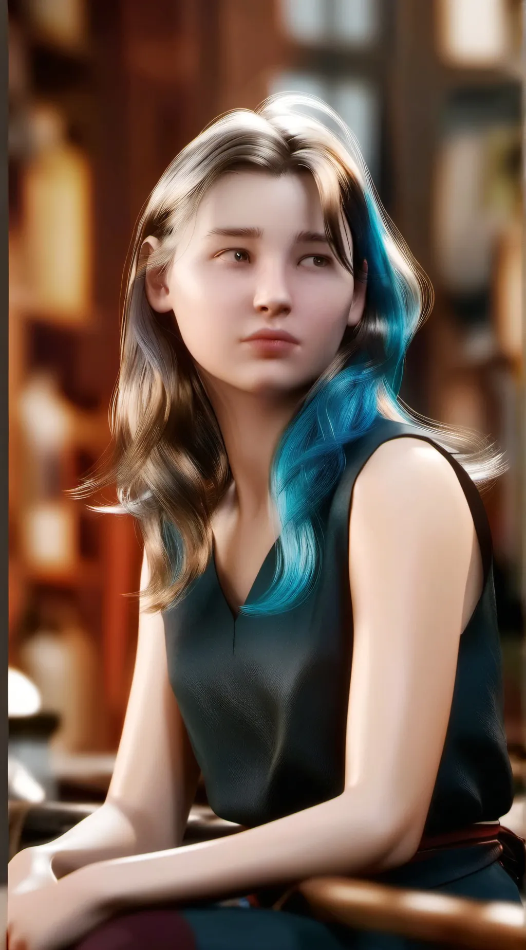 ai character: izzy background