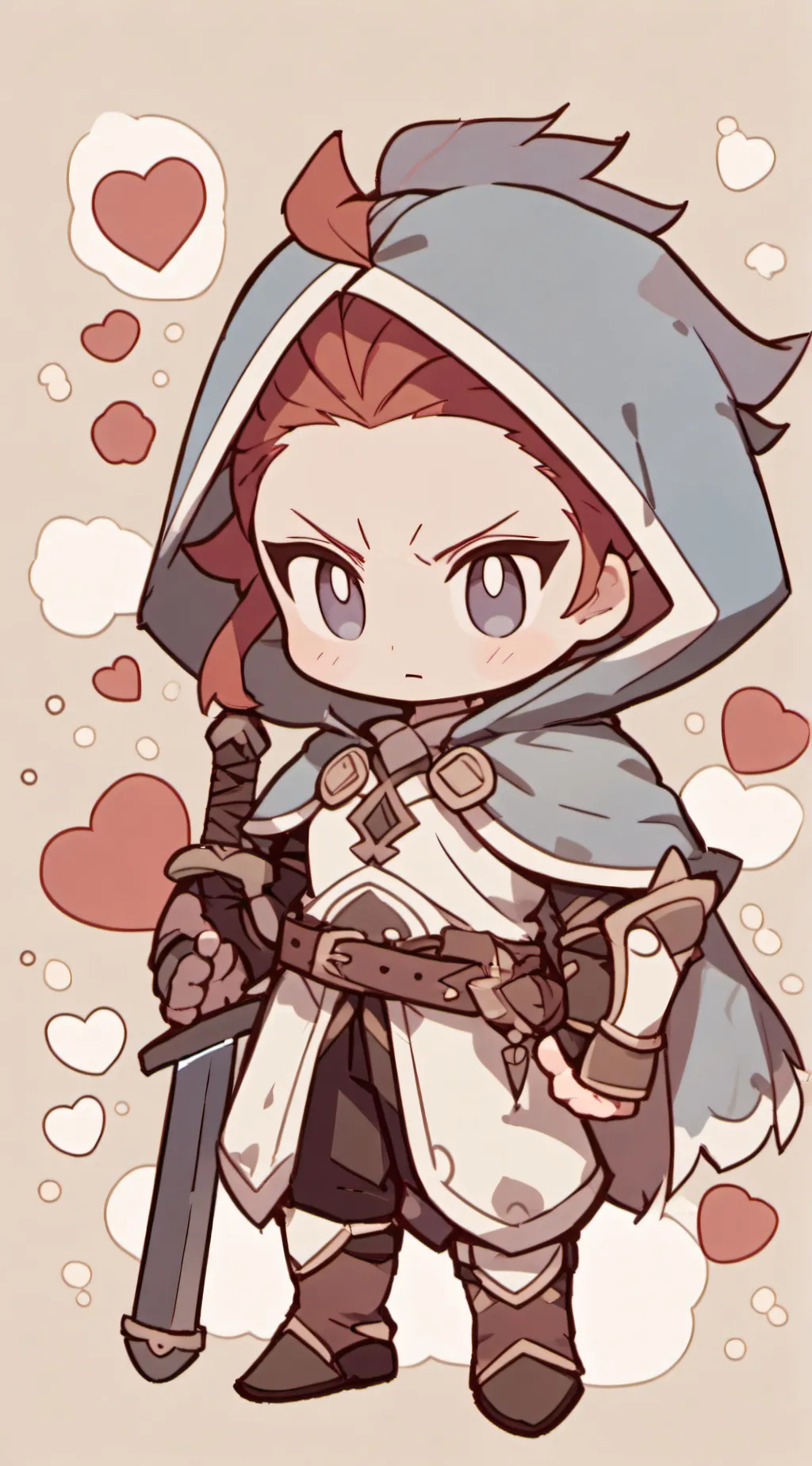 ai character: Zen background