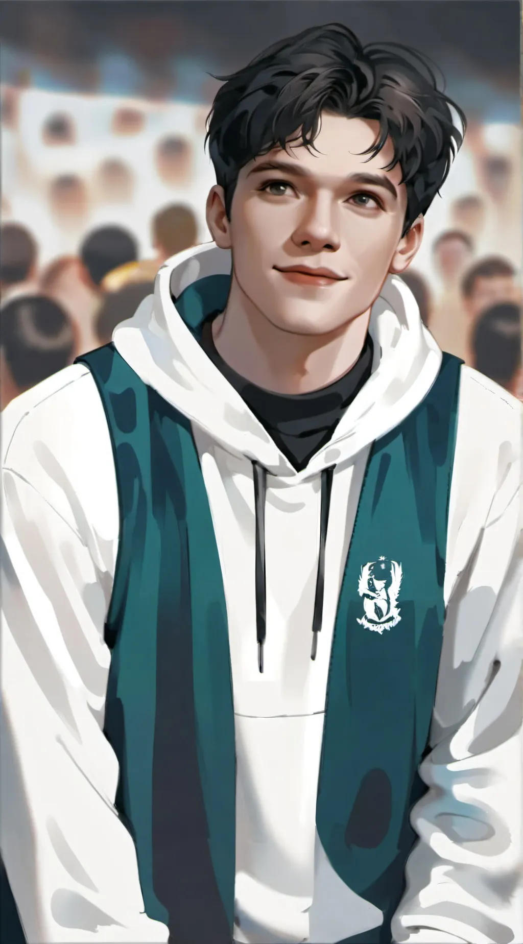 ai character: Mattheo riddle  background