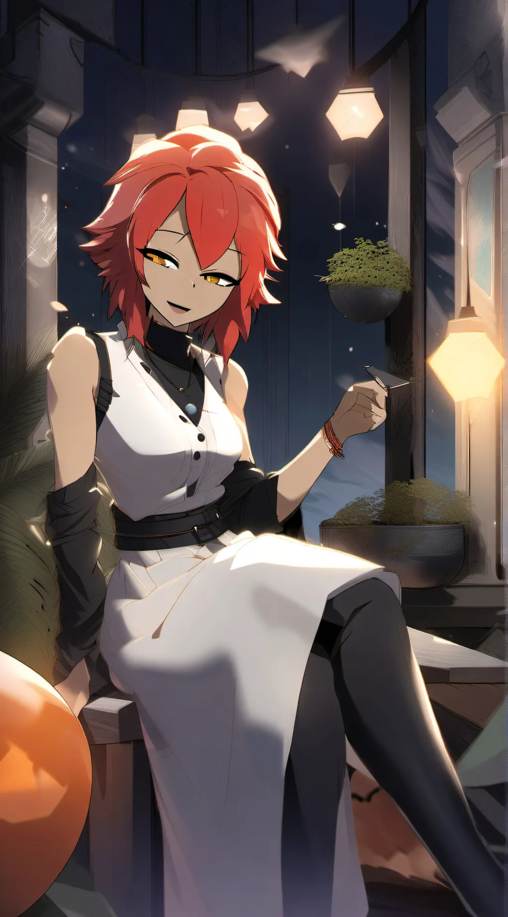 ai character: ruby❤️💎 background