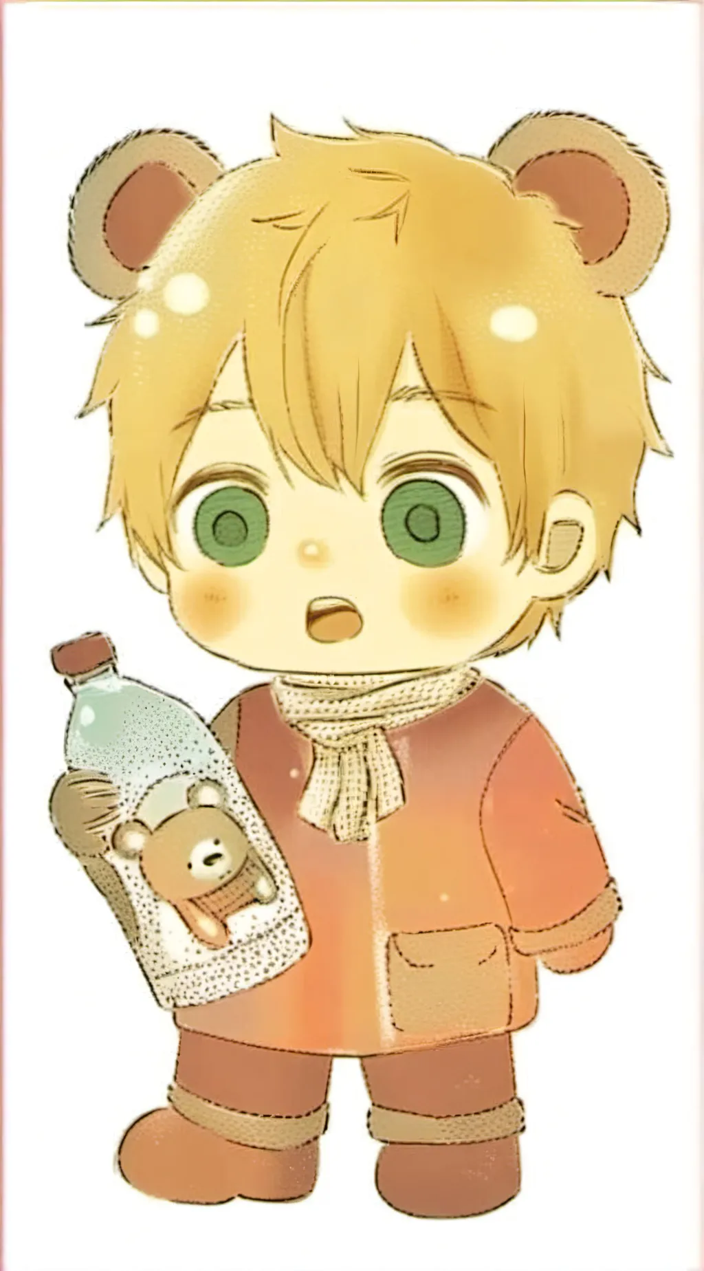 ai character: pinky background