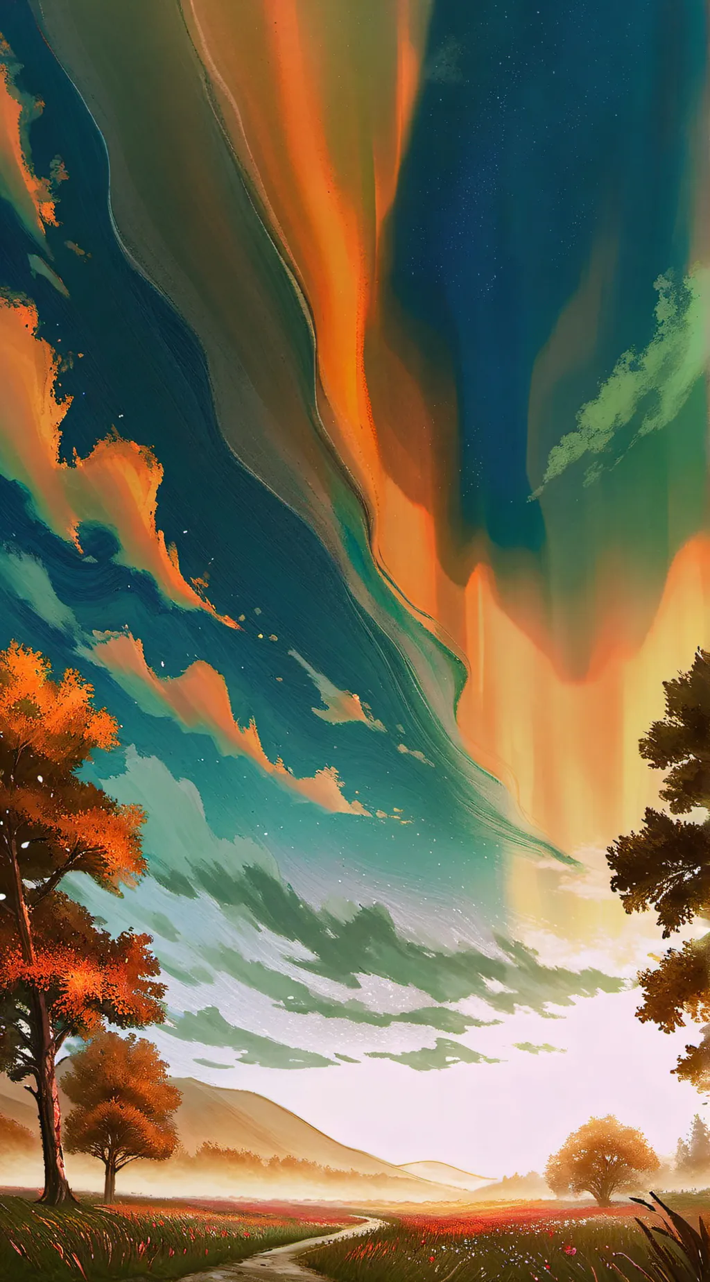 ai character: ~☆ a sky ☆~ background