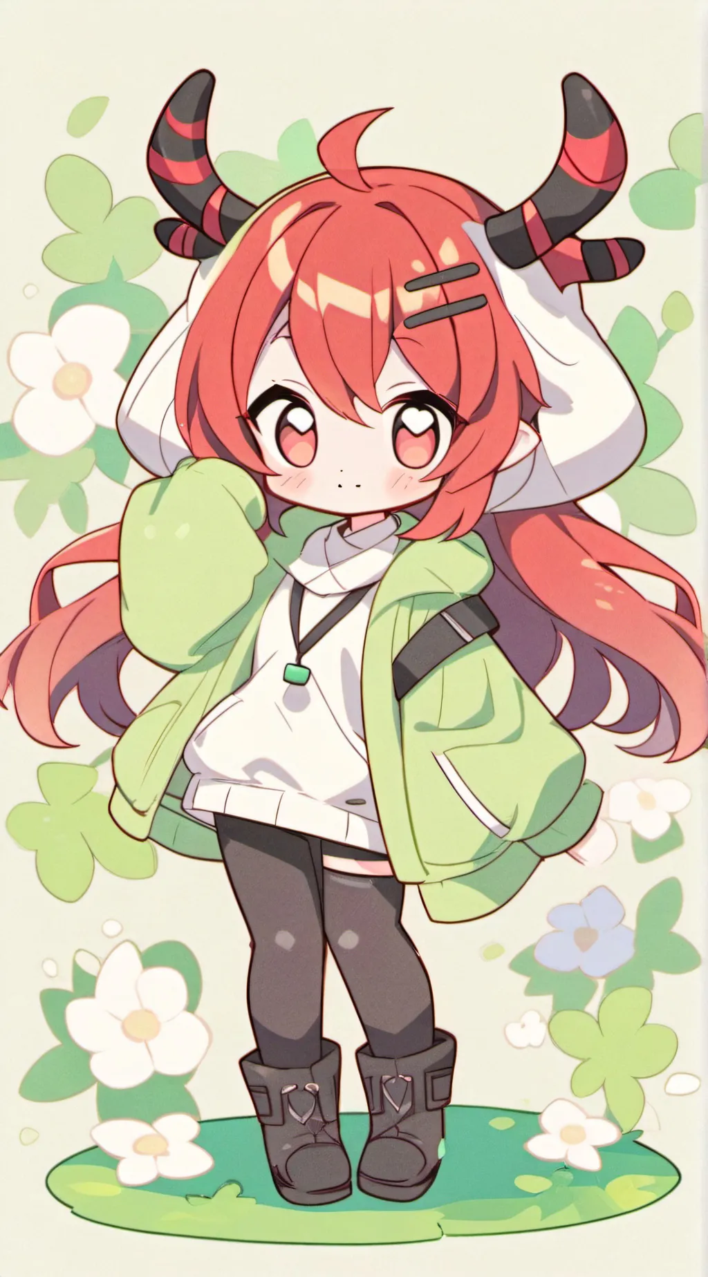 ai character: RADIOAPLLE background