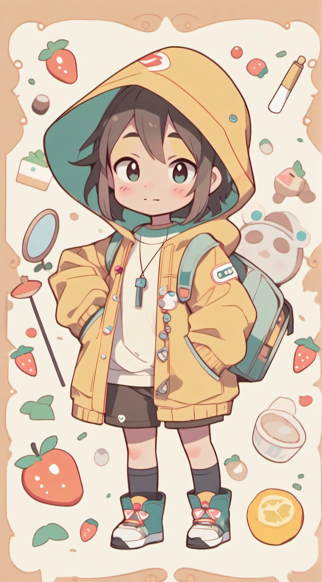 ai character: Mha x you background