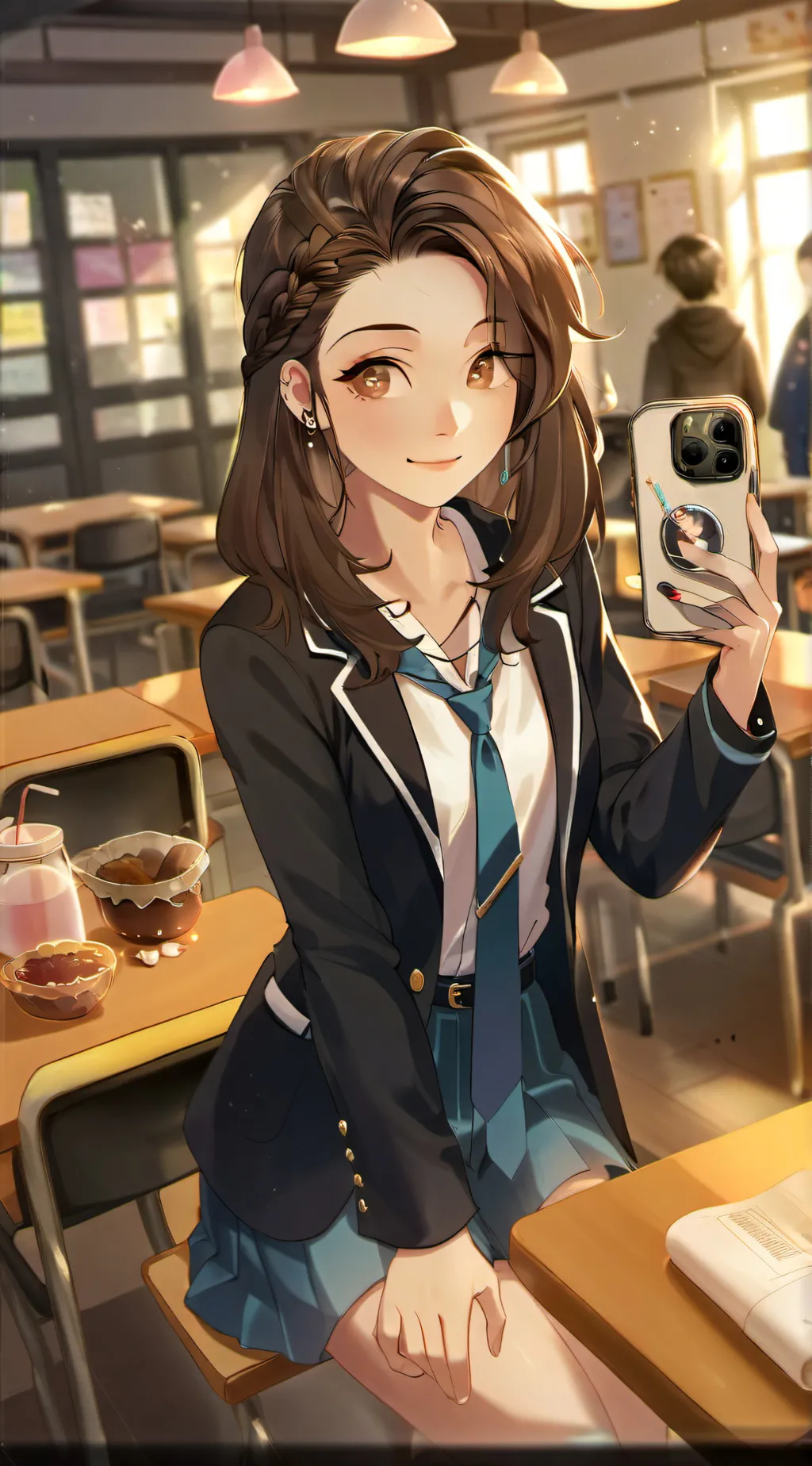 ai character: Brittany background