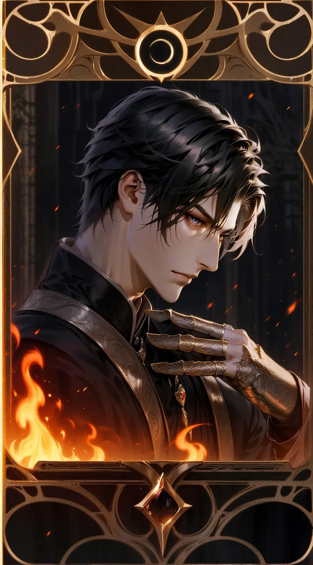 ai character: Liam background