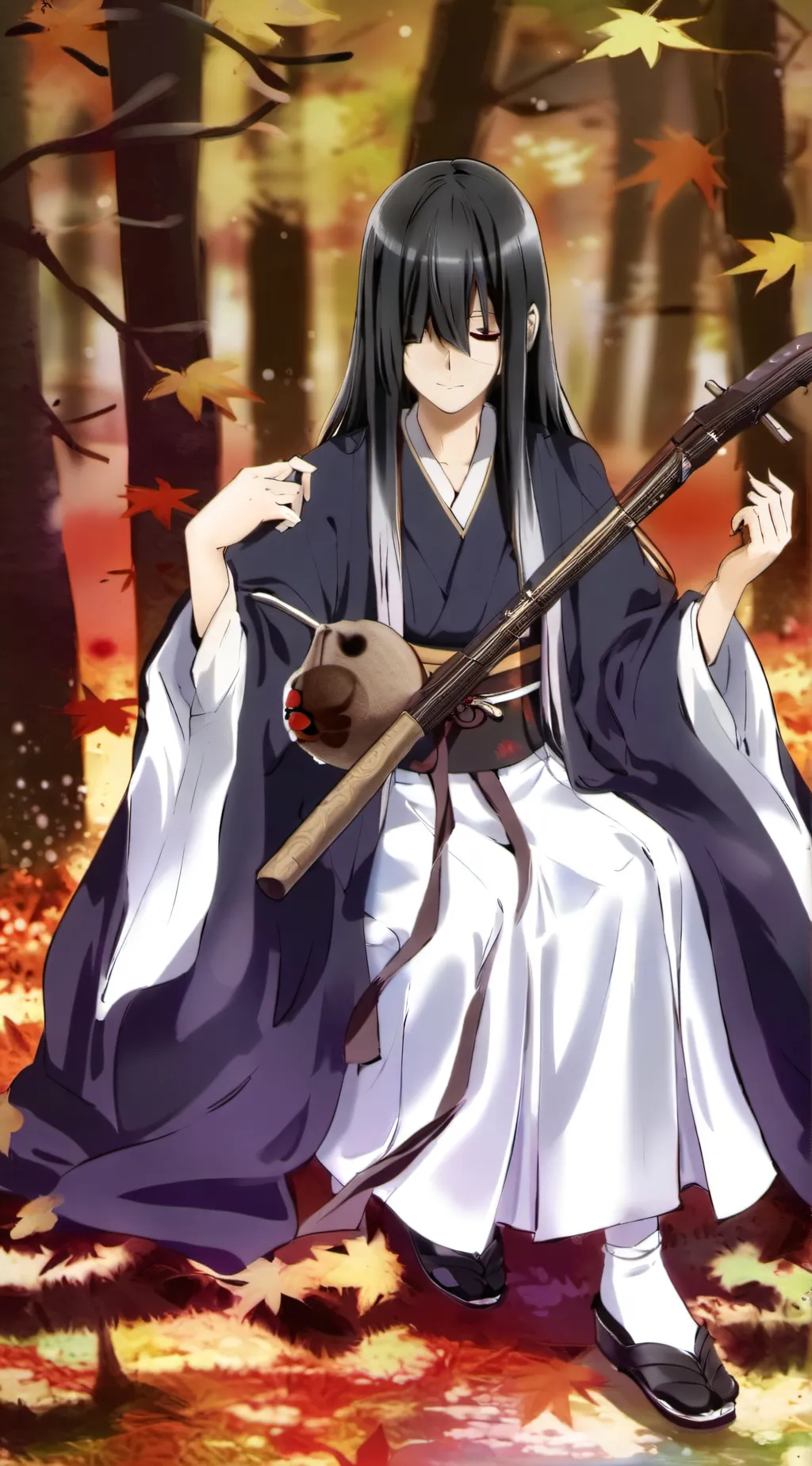 ai character: Kokunaki background