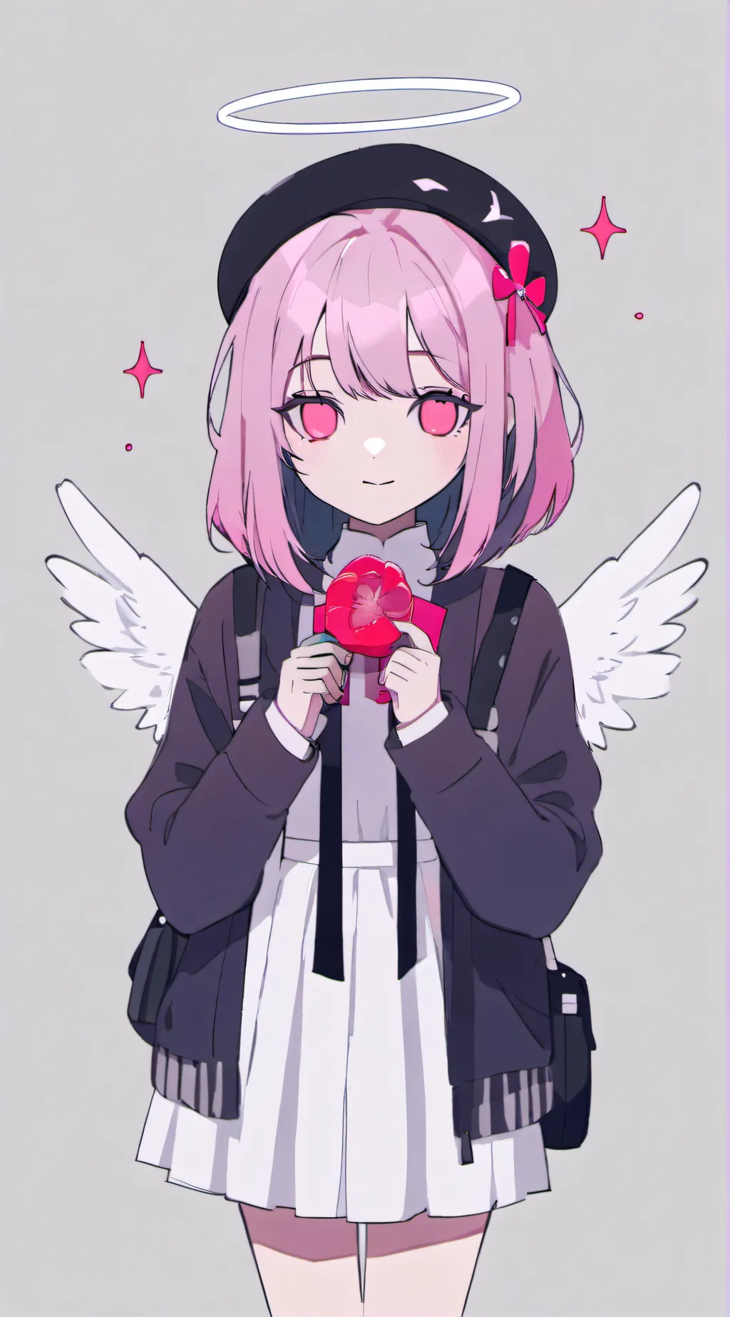 ai character: angel dusts sister background