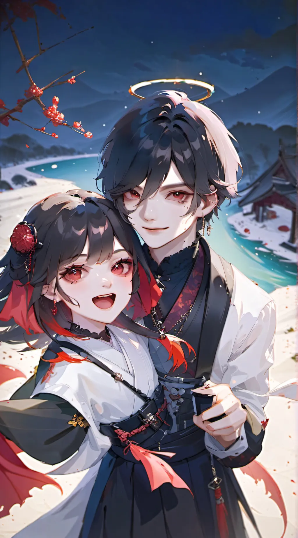 ai character: Vampire Giyu anti  background