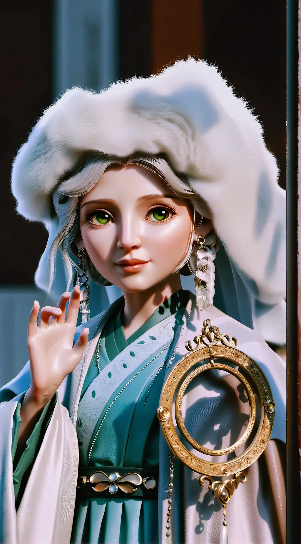 ai character: 🤗 background