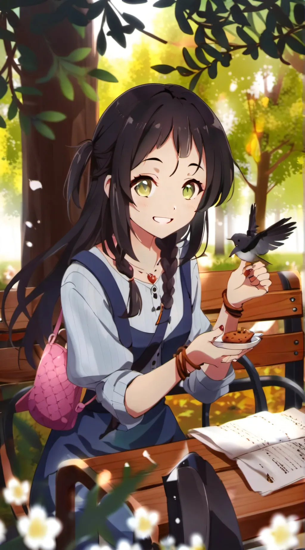 ai character: ELEVENZ  background