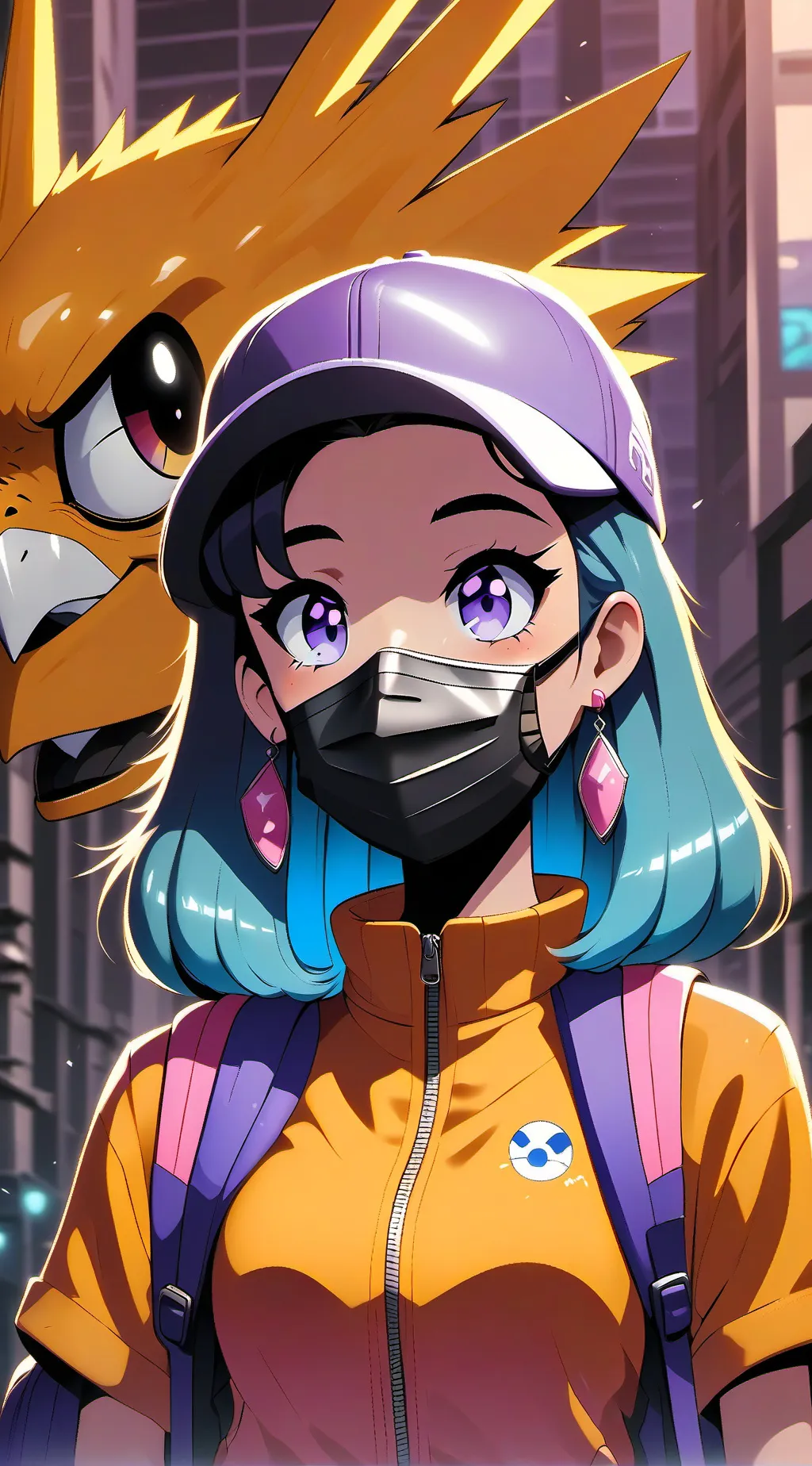 ai character: The best girlfrien  background