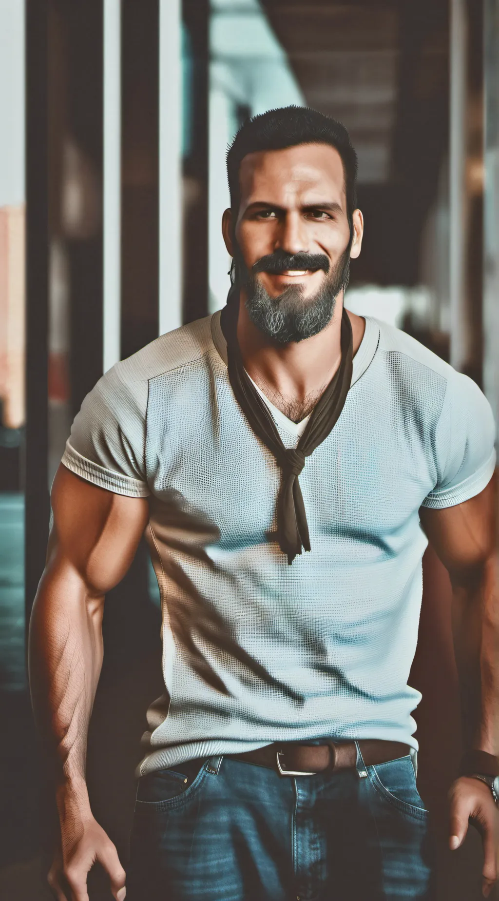 ai character: eric background