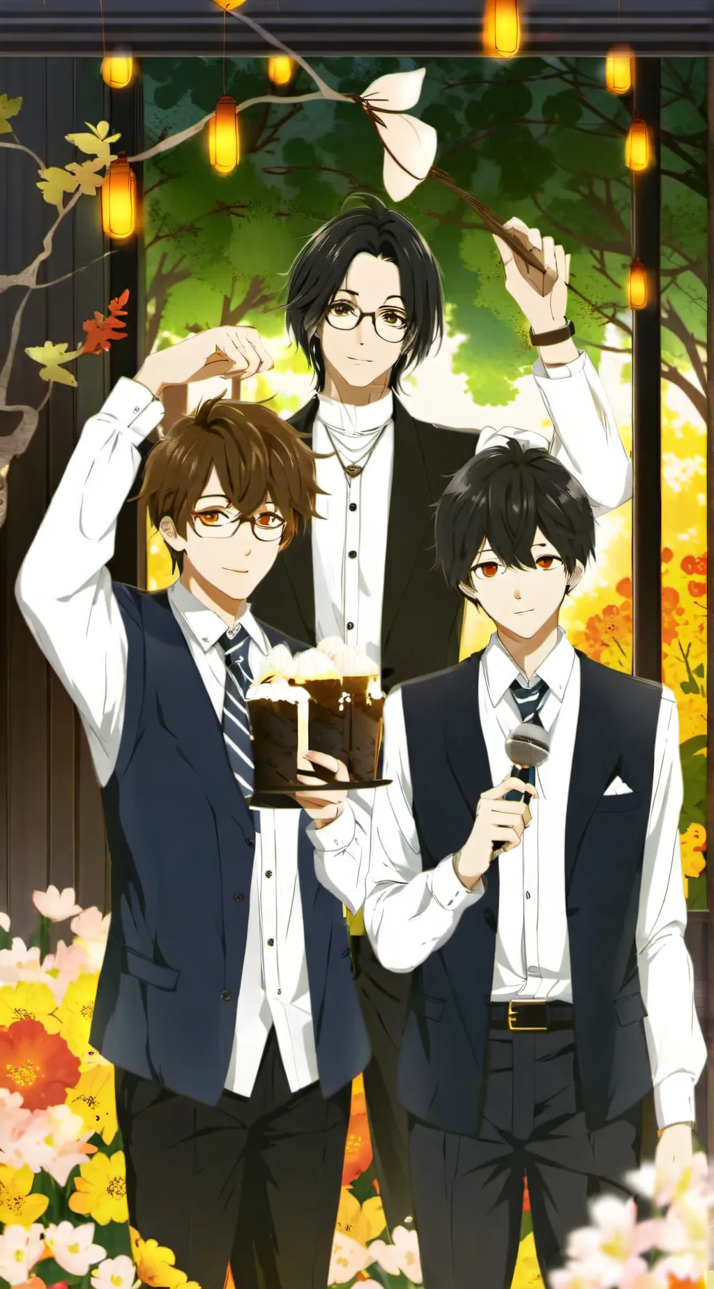 ai character: jake,james, Jack  background