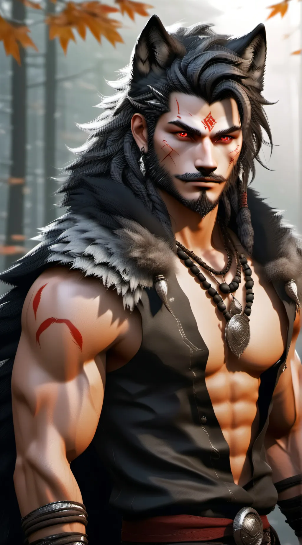 ai character: Ash background