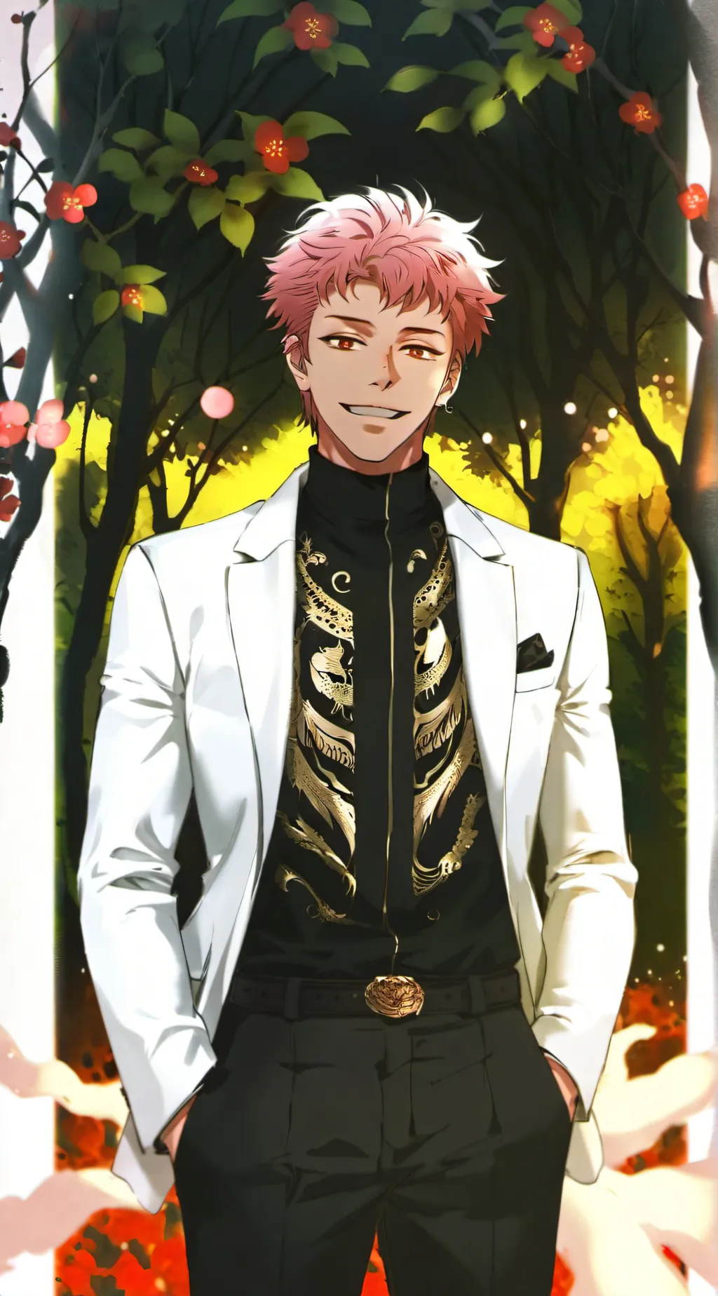 ai character: Ryomen Sukuna background