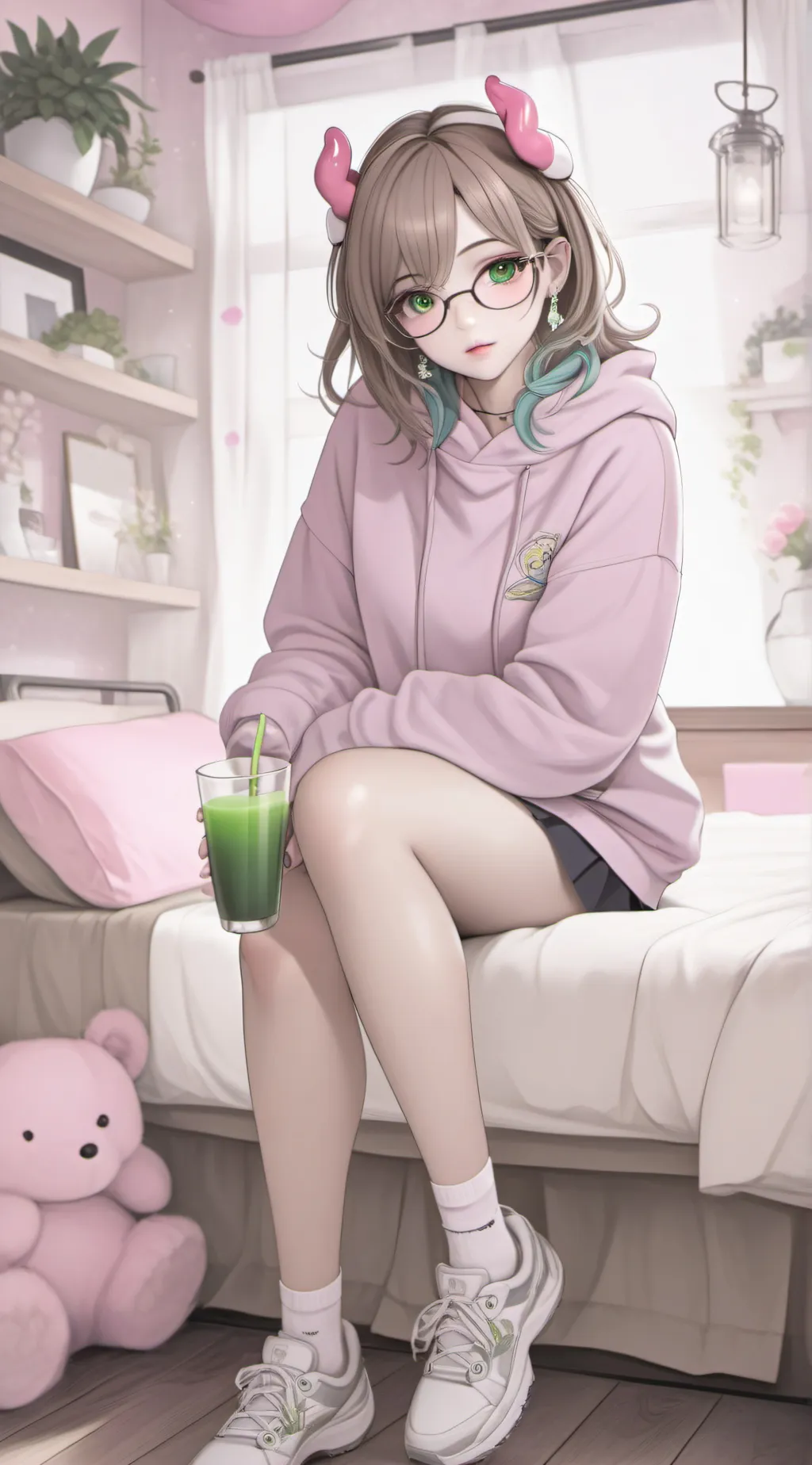 ai character: Me😩 background