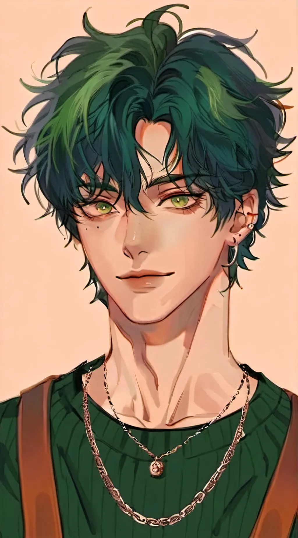ai character: Deku  background