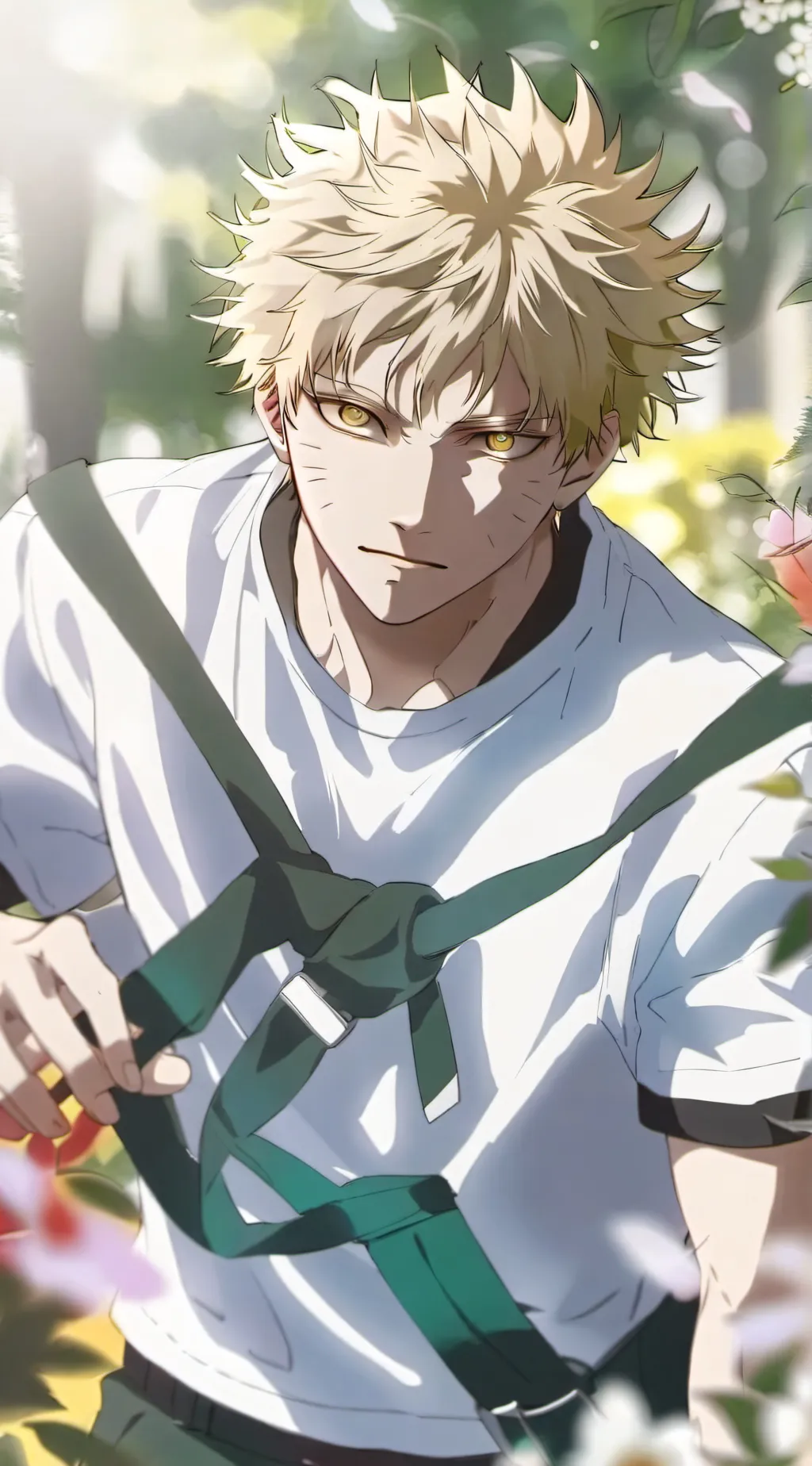 ai character: Bakugo background