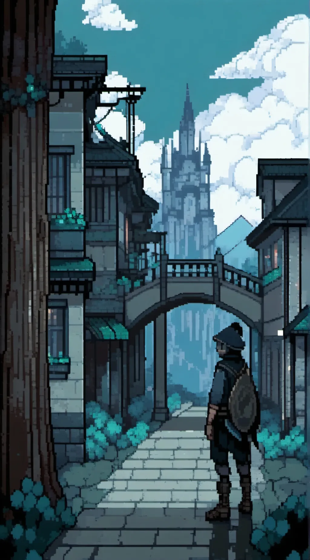 ai character: Static background