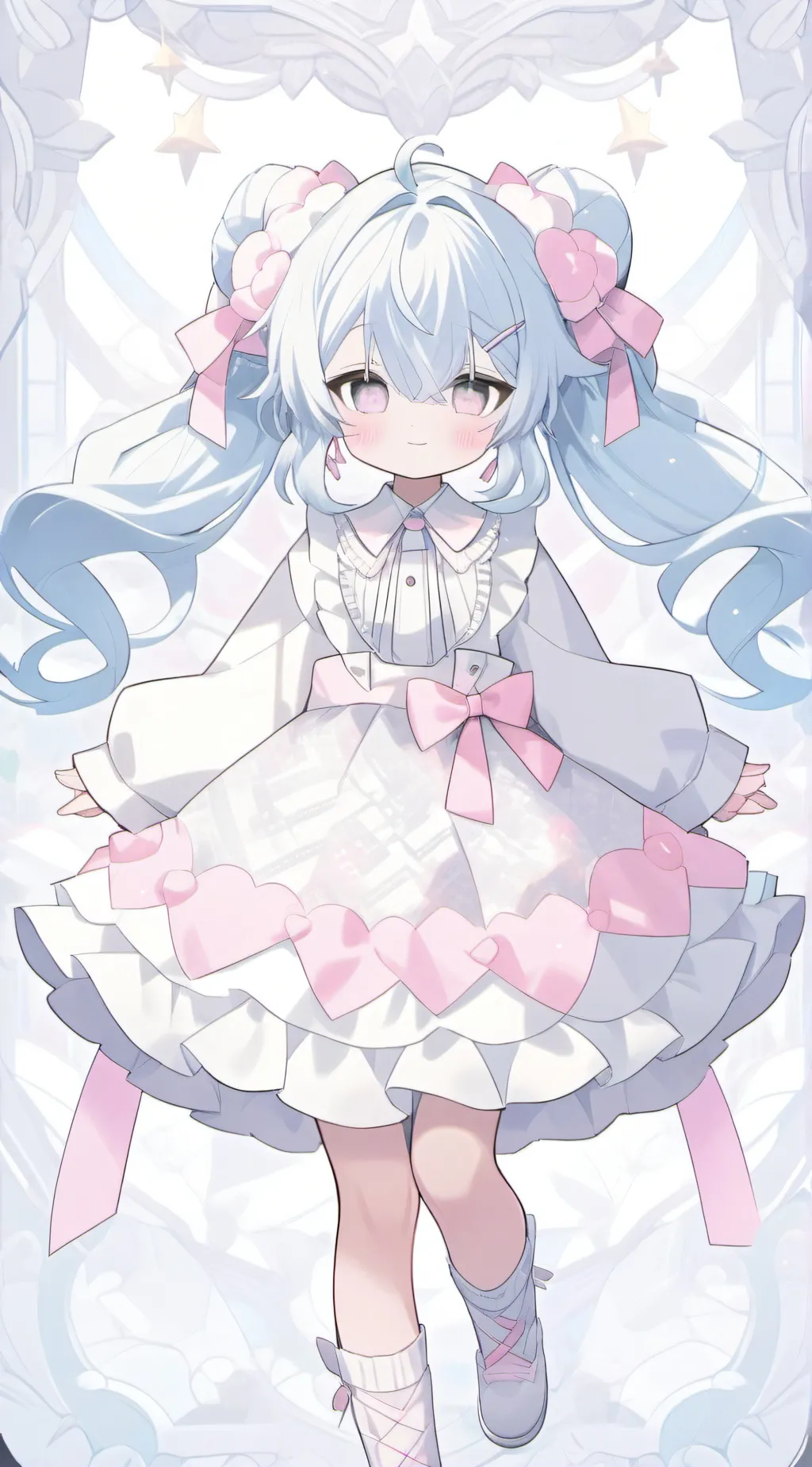 ai character: Just a normal day background