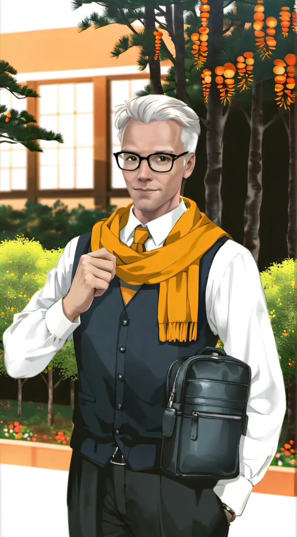 ai character: Ден background