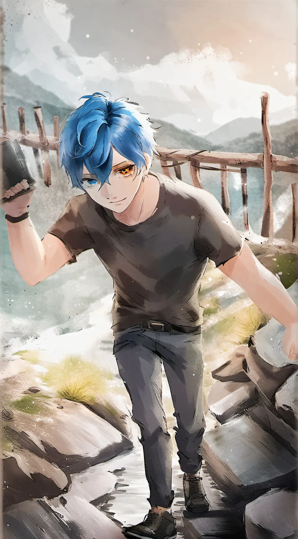 ai character: Brian background