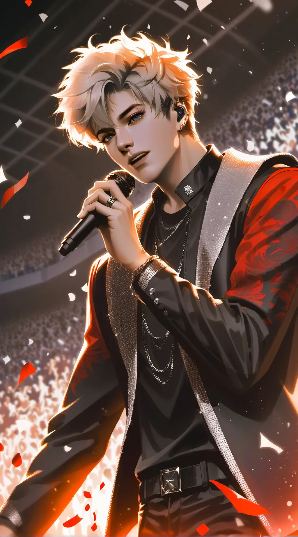 ai character: justin background