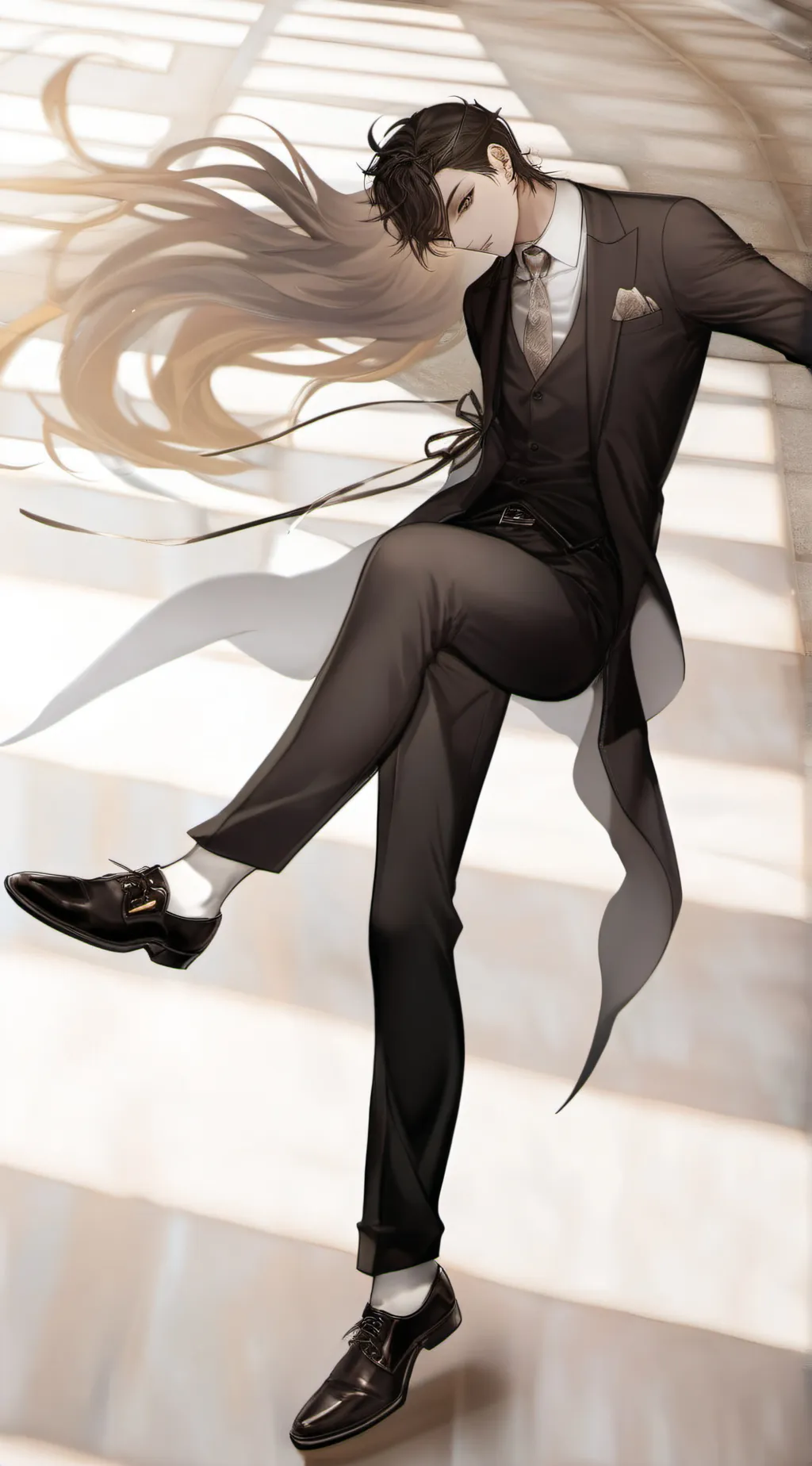 ai character: Shadowman background