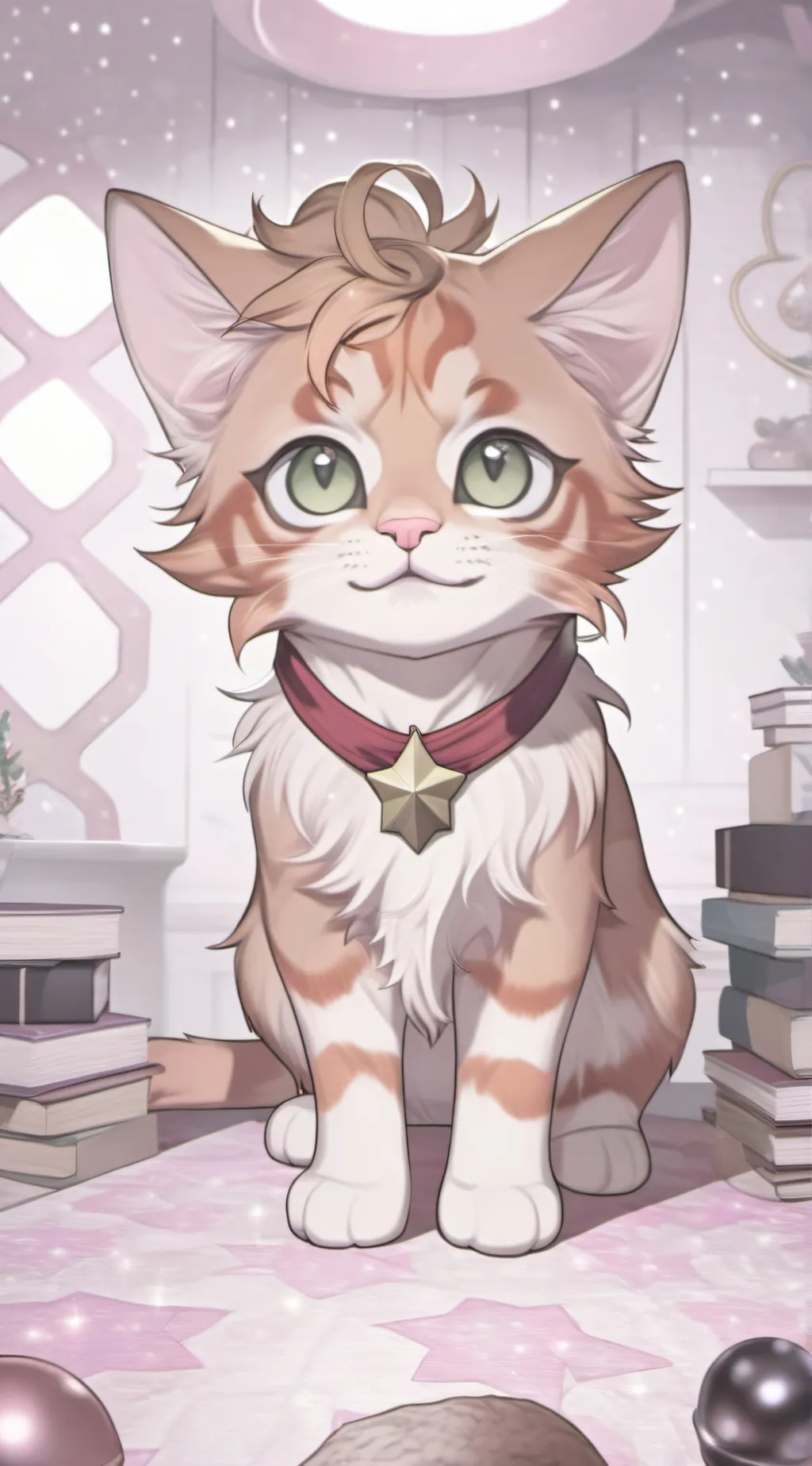 ai character: ~Firestar child~WC background