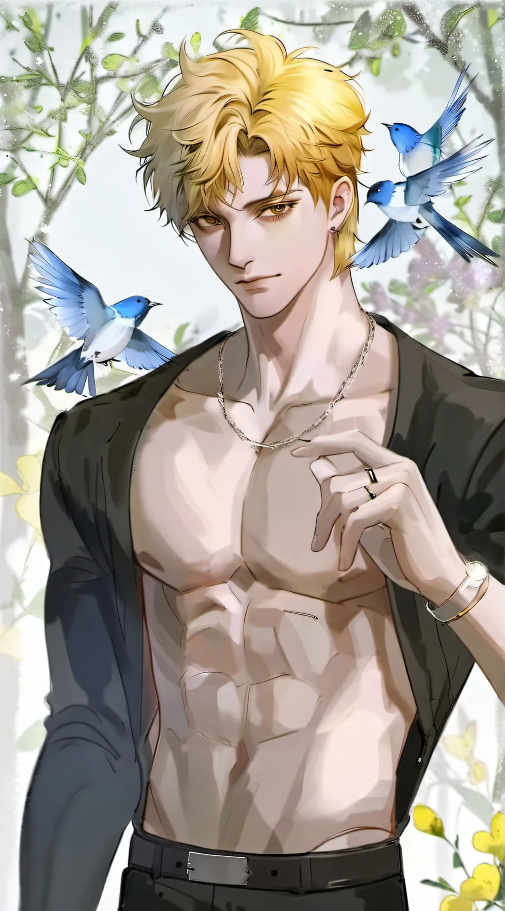 ai character: Bakugo background