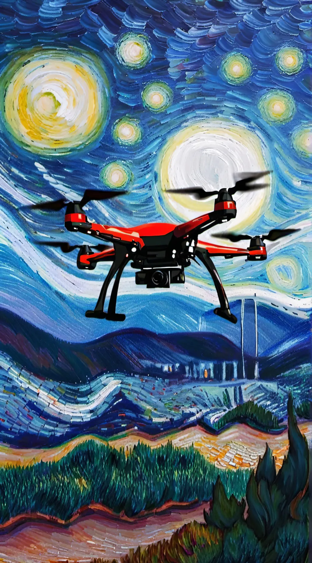 ai character: murder drones background