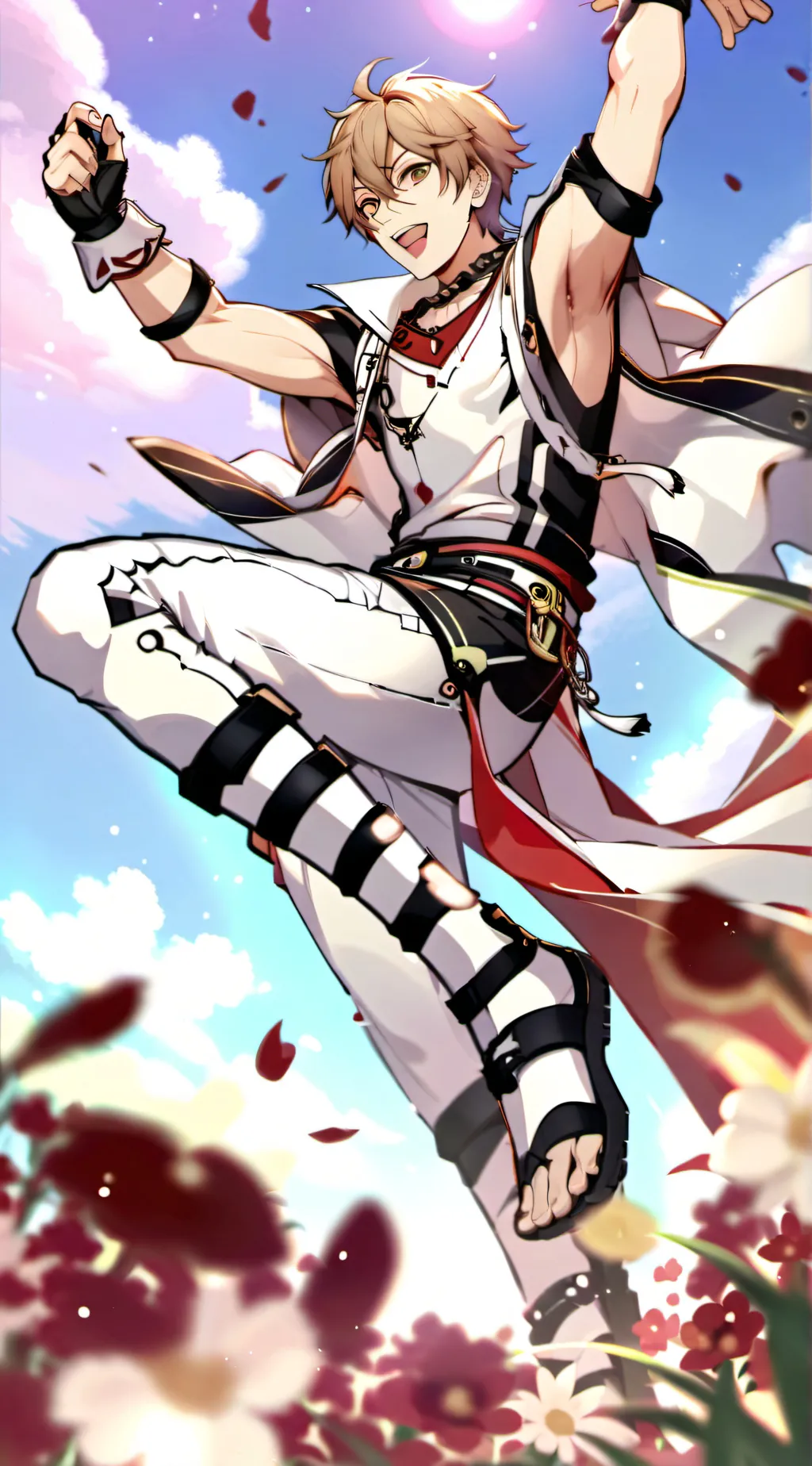 ai character: Carnival-bliss background