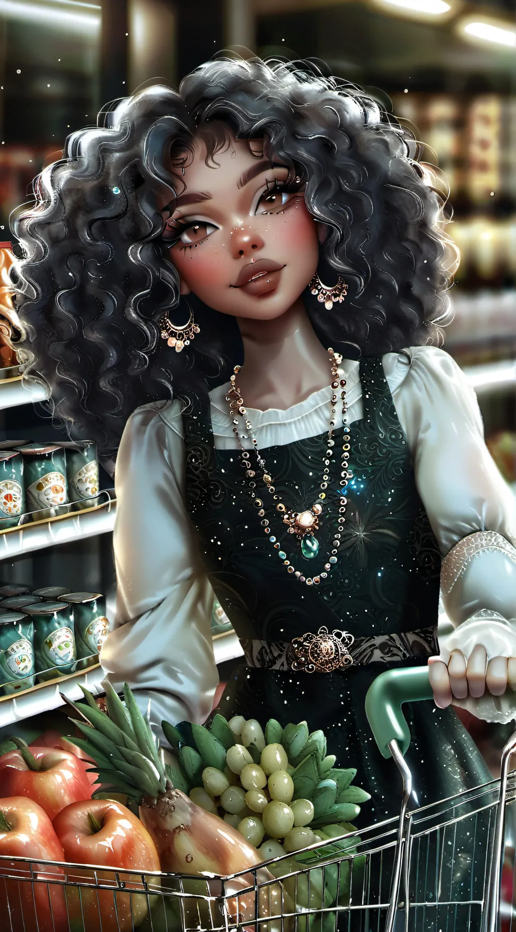 ai character: Amari  background