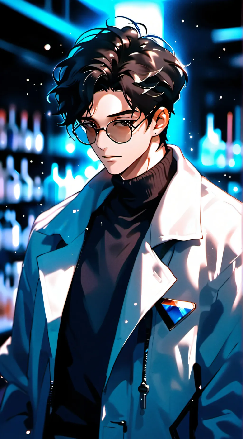 ai character: Dr. Henry  background