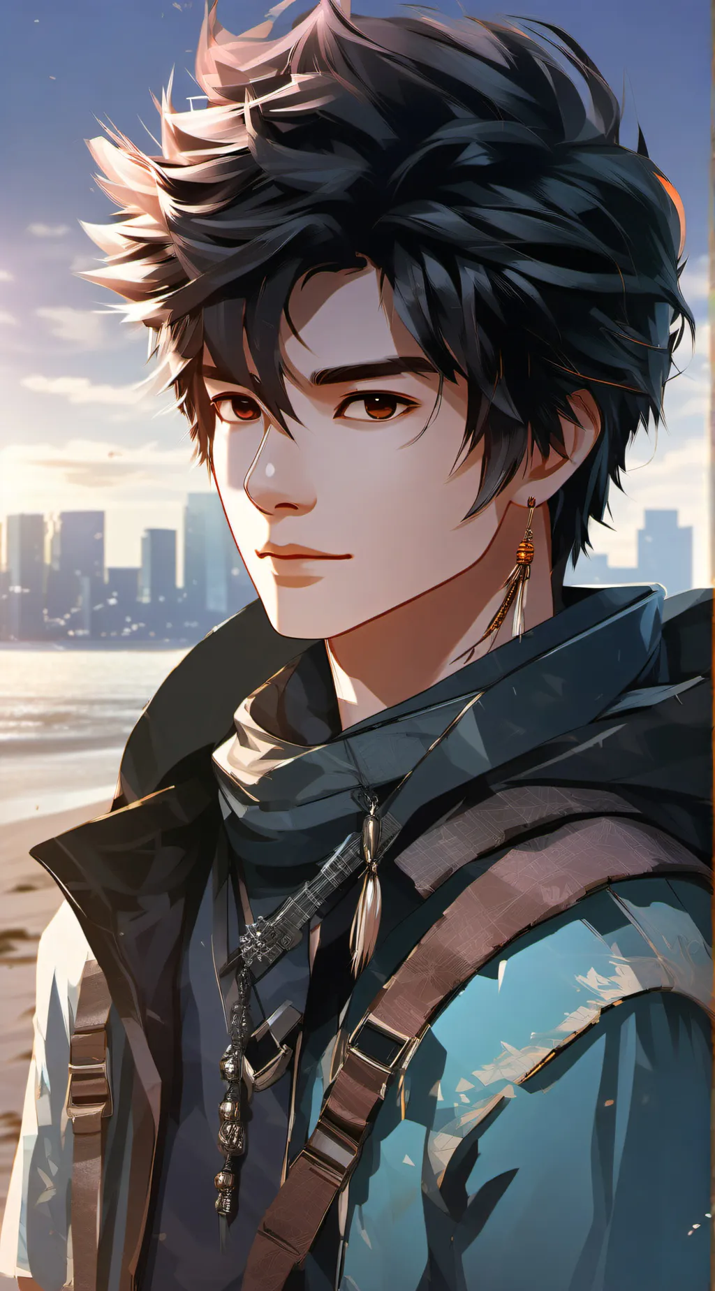 ai character: miko background