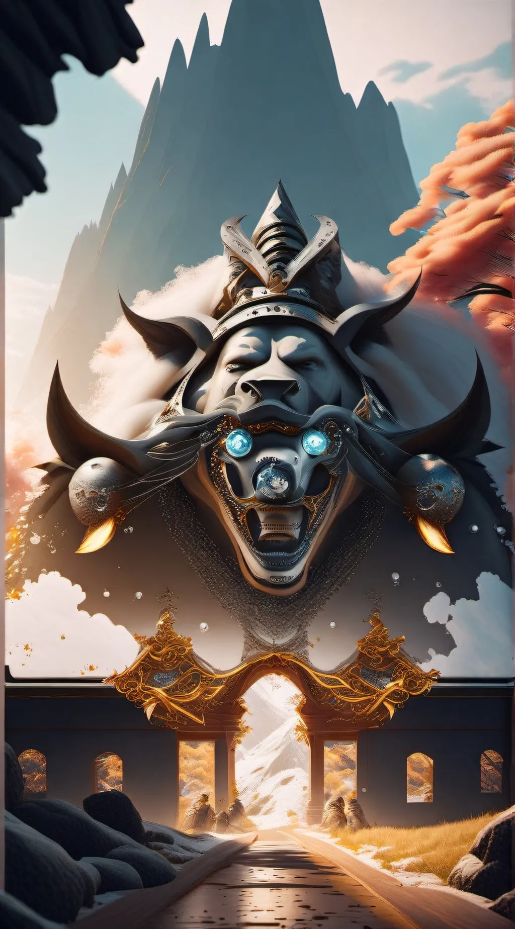 ai character: Devil👹👿😈 background