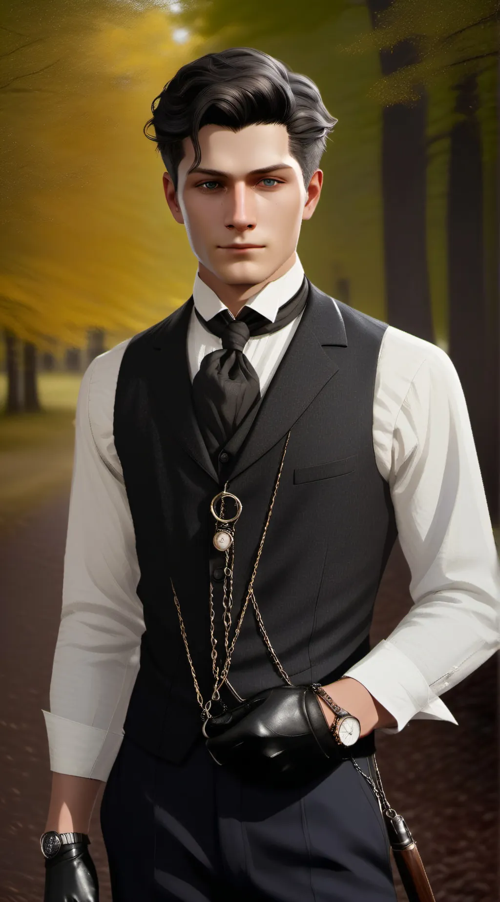 ai character: Sherlock background