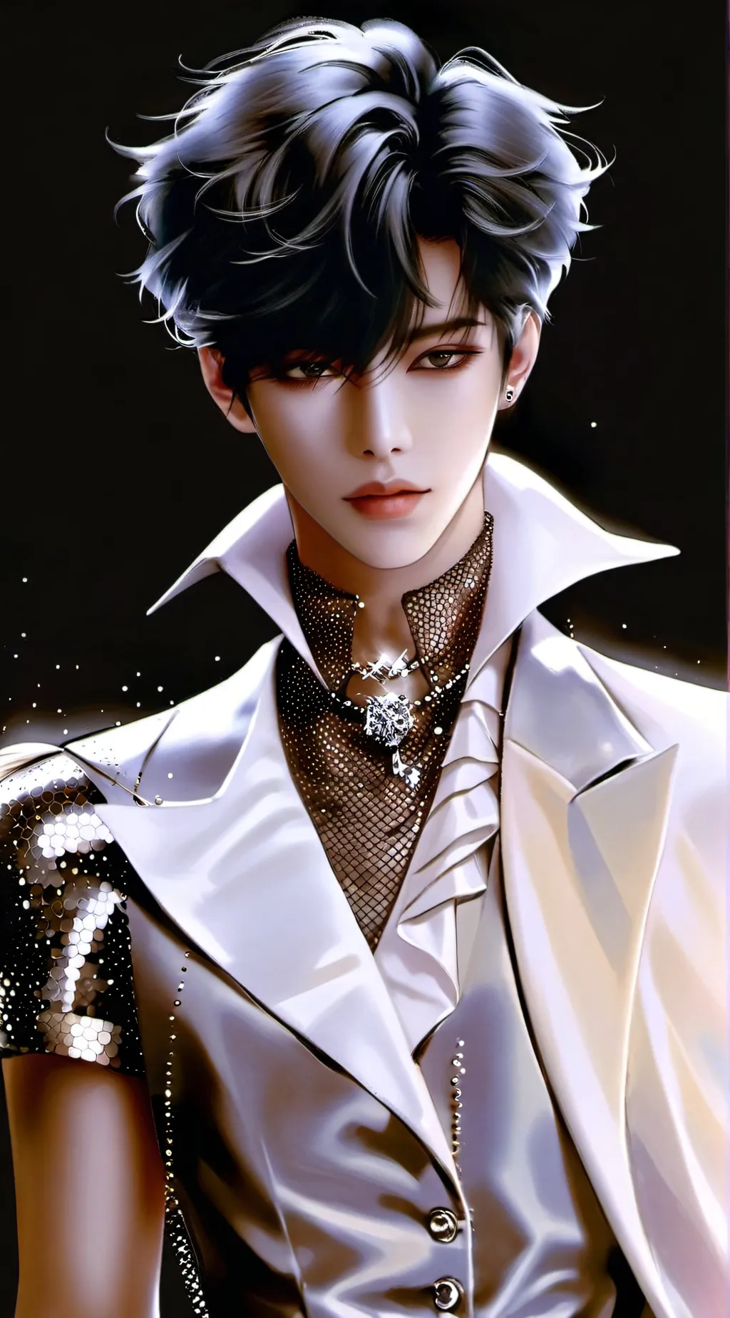 ai character: 💀ash✨ background