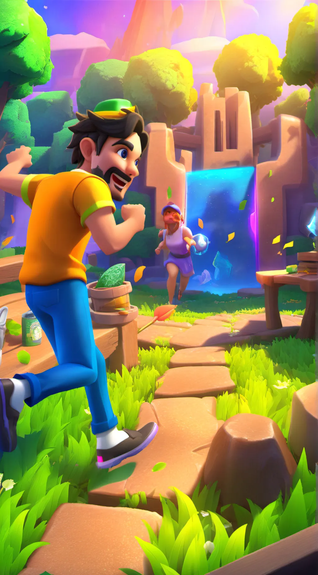 ai character: Scp 999. background