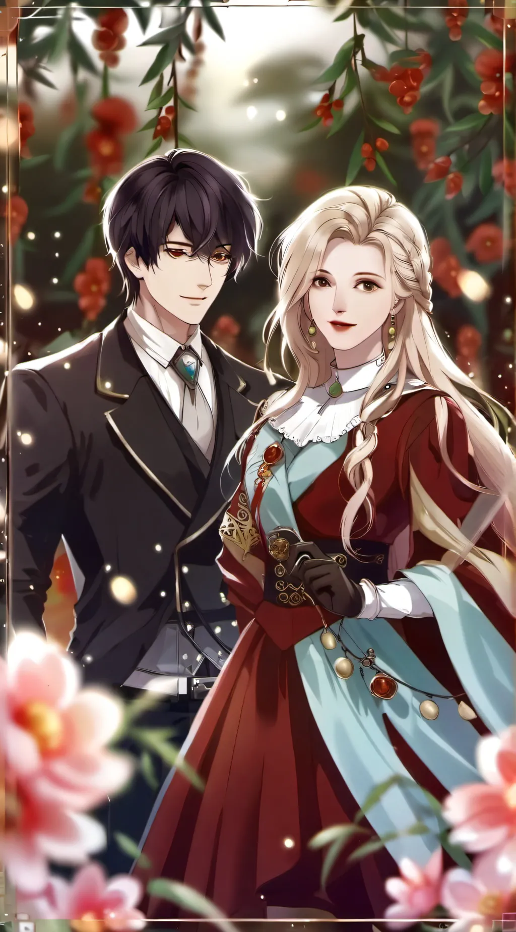 ai character: lina×leo background